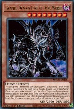 Grapha, Dragon Lord of Dark World (MAGO-EN118) [Maximum Gold]