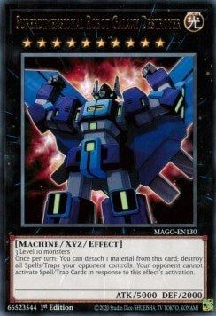 Superdimensional Robot Galaxy Destroyer (MAGO-EN130) [Maximum Gold]
