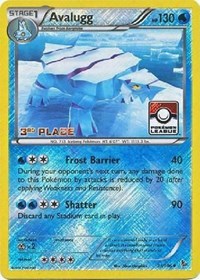 Avalugg - 31/106 (Pokemon League) [3rd Place] (031/106) [League & Championship Cards]