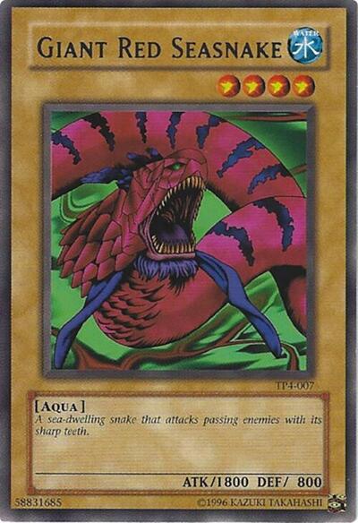 Giant Red Seasnake (TP4-007) [Tournament Pack 4]