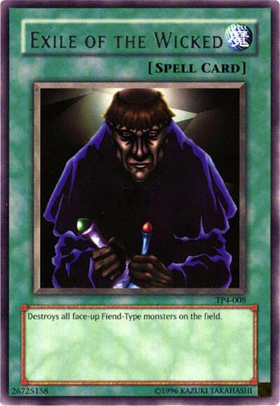 Exile of the Wicked (TP4-008) [Tournament Pack 4]
