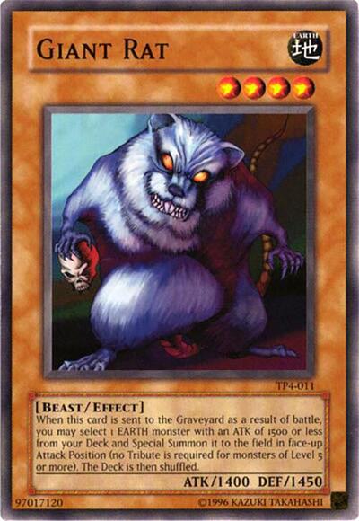 Giant Rat (TP4-011) [Tournament Pack 4]