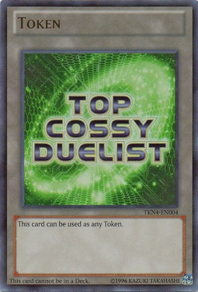 Token: Top Ranked COSSY Duelist (Green) (TKN4-EN004) [Yu-Gi-Oh! Tokens]