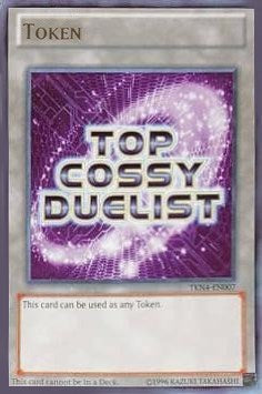 Token: Top Ranked COSSY Duelist (Purple) (TKN4-EN007) [Yu-Gi-Oh! Tokens]