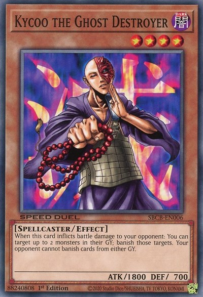 Kycoo the Ghost Destroyer (SBCB-EN006) [Speed Duel: Battle City Box]