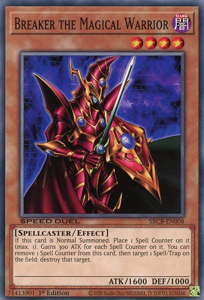 Breaker the Magical Warrior (SBCB-EN008) [Speed Duel: Battle City Box]