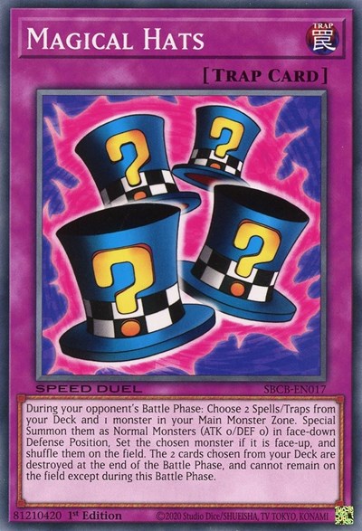 Magical Hats (SBCB-EN017) [Speed Duel: Battle City Box]