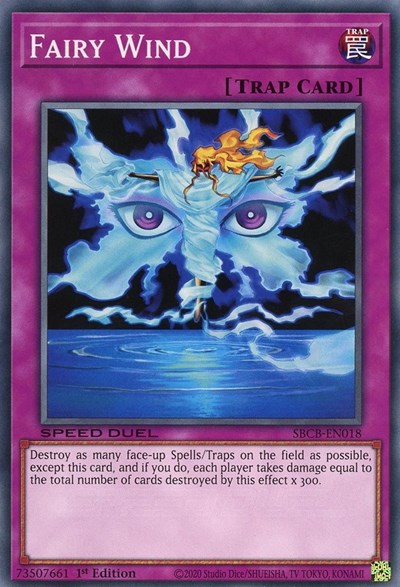 Fairy Wind (SBCB-EN018) [Speed Duel: Battle City Box]