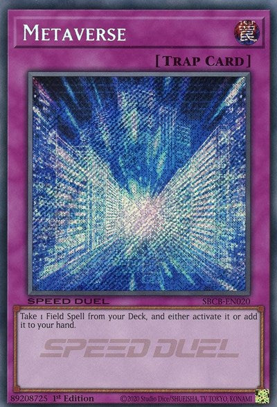 Metaverse (Secret) (SBCB-EN020) [Speed Duel: Battle City Box]