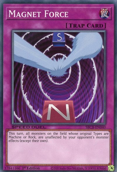 Magnet Force (SBCB-EN040) [Speed Duel: Battle City Box]