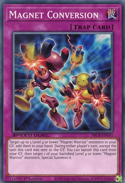 Magnet Conversion (SBCB-EN041) [Speed Duel: Battle City Box]