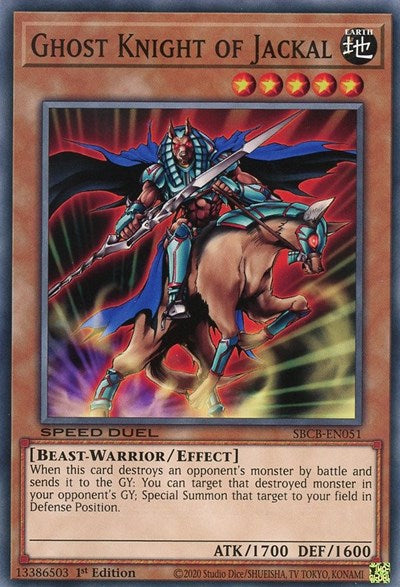 Ghost Knight of Jackal (SBCB-EN051) [Speed Duel: Battle City Box]