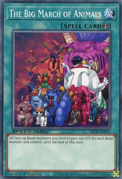 The Big March of Animals (SBCB-EN055) [Speed Duel: Battle City Box]