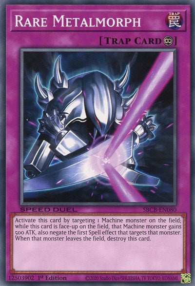 Rare Metalmorph (SBCB-EN080) [Speed Duel: Battle City Box]