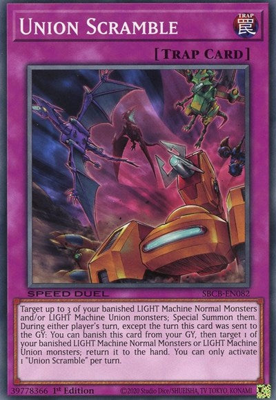 Union Scramble (SBCB-EN082) [Speed Duel: Battle City Box]
