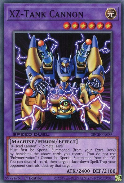 XZ-Tank Cannon (SBCB-EN085) [Speed Duel: Battle City Box]