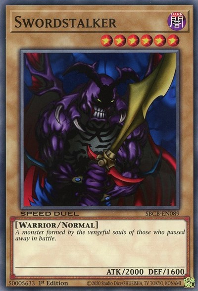 Swordstalker (SBCB-EN089) [Speed Duel: Battle City Box]