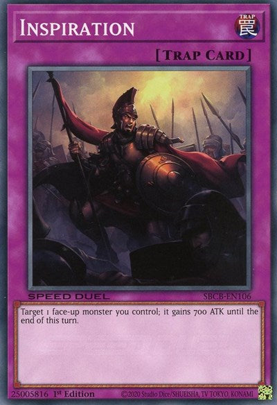 Inspiration (SBCB-EN106) [Speed Duel: Battle City Box]