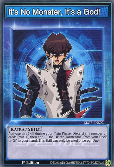 It's No Monster, It's a God! (SBCB-ENS02) [Speed Duel: Battle City Box]
