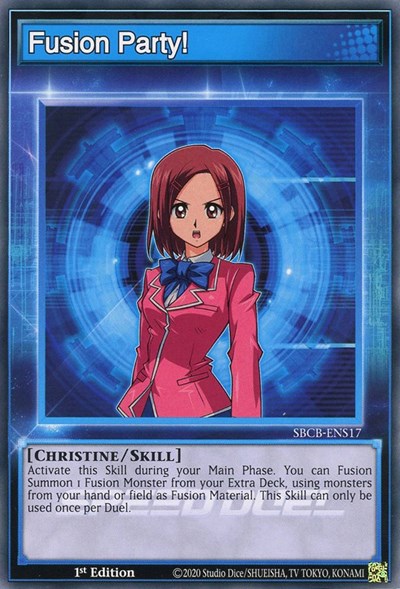 Fusion Party! (SBCB-ENS17) [Speed Duel: Battle City Box]
