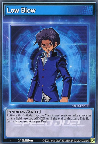 Low Blow (SBCB-ENS19) [Speed Duel: Battle City Box]