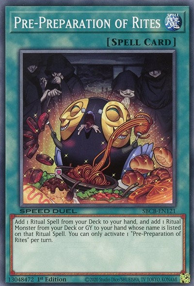 Pre-Preparation of Rites (SBCB-EN121) [Speed Duel: Battle City Box]
