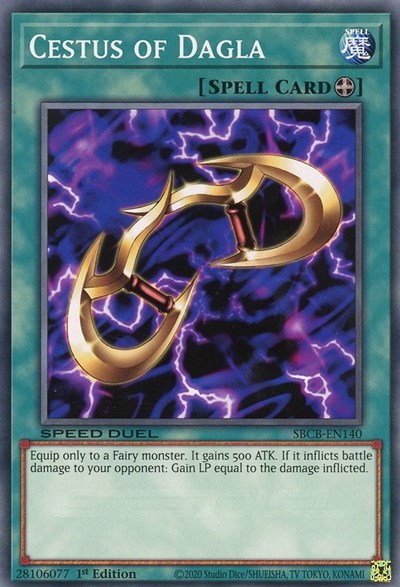 Cestus of Dagla (SBCB-EN140) [Speed Duel: Battle City Box]
