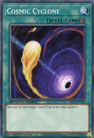 Cosmic Cyclone (SBCB-EN142) [Speed Duel: Battle City Box]