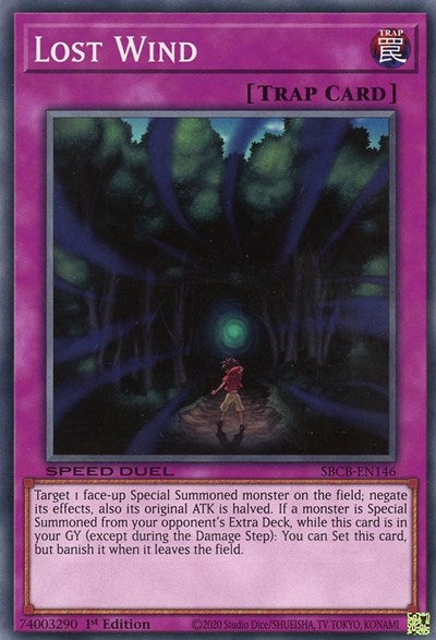 Lost Wind (SBCB-EN146) [Speed Duel: Battle City Box]