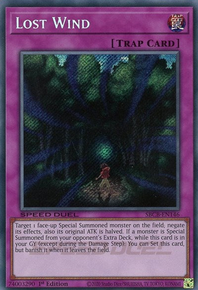 Lost Wind (Secret) (SBCB-EN146) [Speed Duel: Battle City Box]