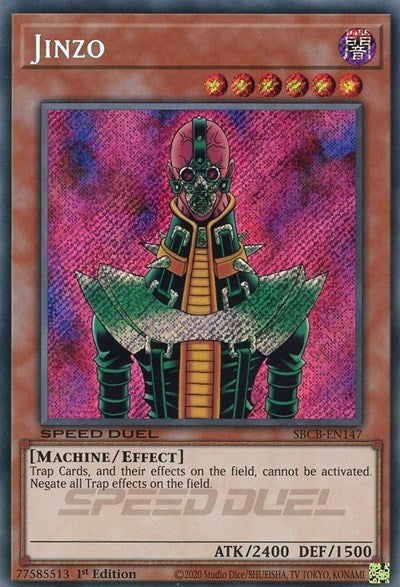 Jinzo (Secret) (SBCB-EN147) [Speed Duel: Battle City Box]