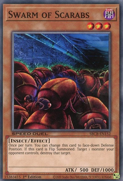 Swarm of Scarabs (SBCB-EN152) [Speed Duel: Battle City Box]