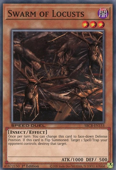 Swarm of Locusts (SBCB-EN153) [Speed Duel: Battle City Box]