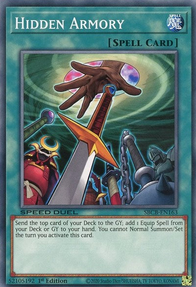 Hidden Armory (SBCB-EN163) [Speed Duel: Battle City Box]