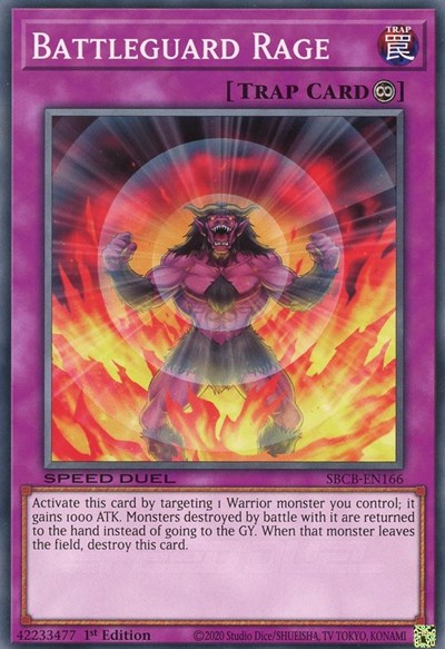 Battleguard Rage (SBCB-EN166) [Speed Duel: Battle City Box]
