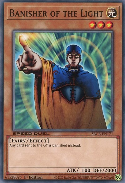 Banisher of the Light (SBCB-EN171) [Speed Duel: Battle City Box]