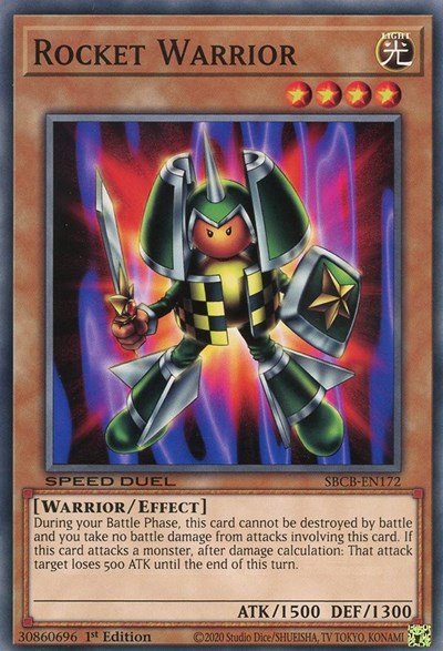Rocket Warrior (SBCB-EN172) [Speed Duel: Battle City Box]