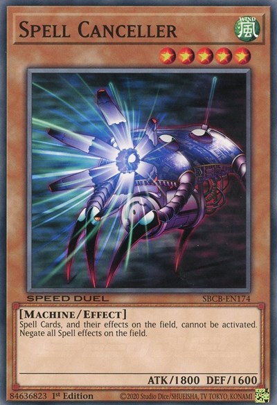 Spell Canceller (SBCB-EN174) [Speed Duel: Battle City Box]