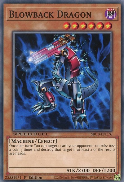Blowback Dragon (SBCB-EN176) [Speed Duel: Battle City Box]