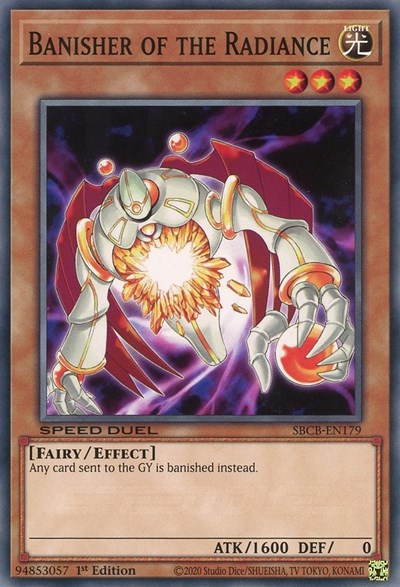 Banisher of the Radiance (SBCB-EN179) [Speed Duel: Battle City Box]