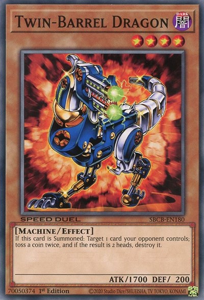 Twin-Barrel Dragon (SBCB-EN180) [Speed Duel: Battle City Box]