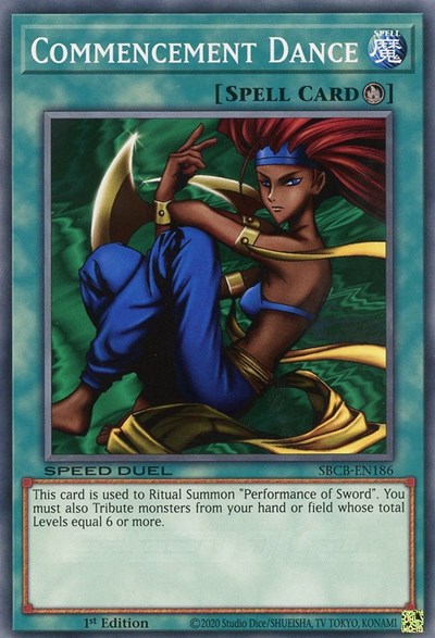 Commencement Dance (SBCB-EN186) [Speed Duel: Battle City Box]