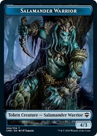 Salamander Warrior Token (4) [Commander Legends]