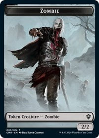 Zombie Token (6) [Commander Legends]