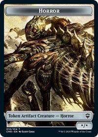 Horror // The Monarch Double-Sided Token (10 // 14) [Commander Legends]