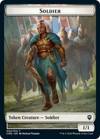 Soldier // Thrull Double-Sided Token (2 // 5) [Commander Legends]