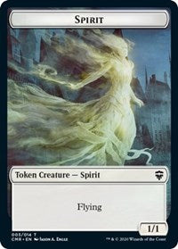 Spirit // Thrull Double-Sided Token (3 // 5) [Commander Legends]