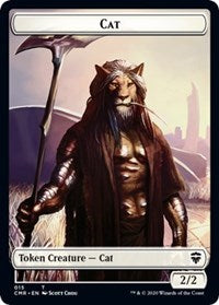 Cat // Soldier Double-Sided Token (15 // 16) [Commander Legends]