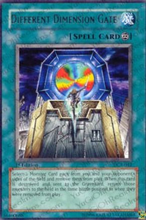 Different Dimension Gate (DCR-044) - Dark Crisis 1st Edition