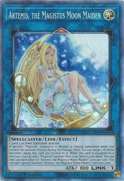 Artemis, the Magistus Moon Maiden (CR) (GEIM-EN008) [Genesis Impact]